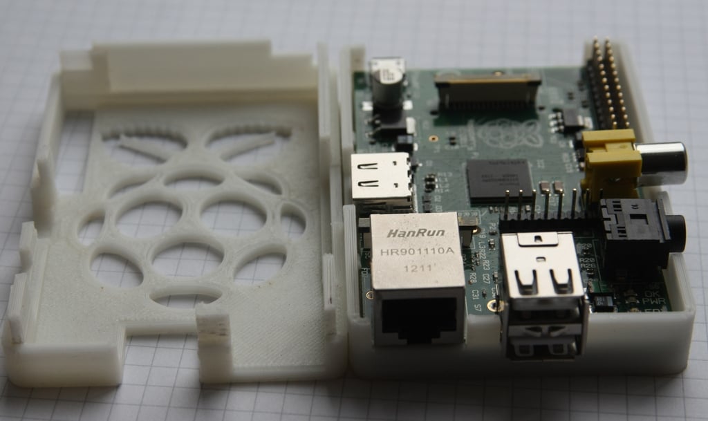 Scatola Raspberry Pi con dimensioni esatte e miglioramenti