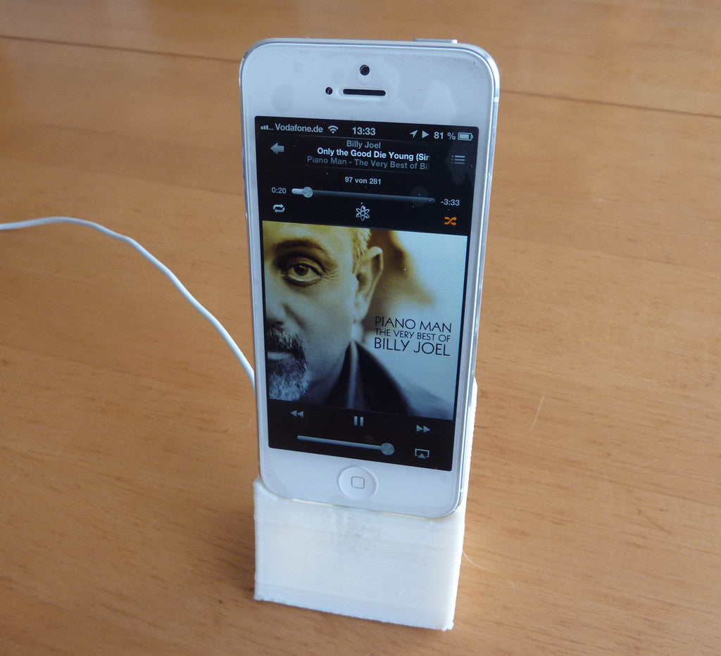 Supporto per dock e caricabatterie per iPhone 5, 5S e SE