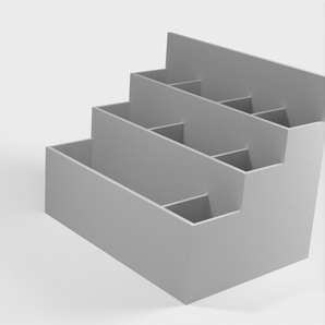 Organizzatore da scrivania a 9 scomparti per l'organizzazione dell'ufficio