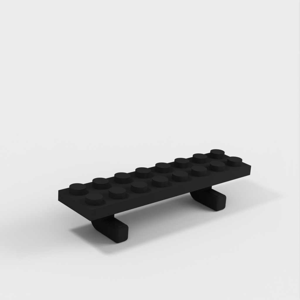 Gancio per chiavi Ikea Skadis e organizer compatibile con Lego