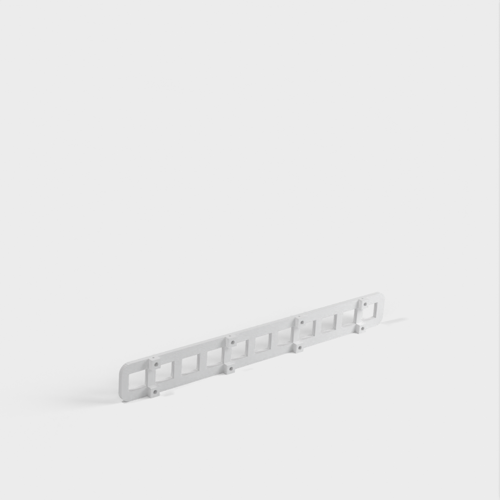 Staffa/supporto di montaggio modulare verticale