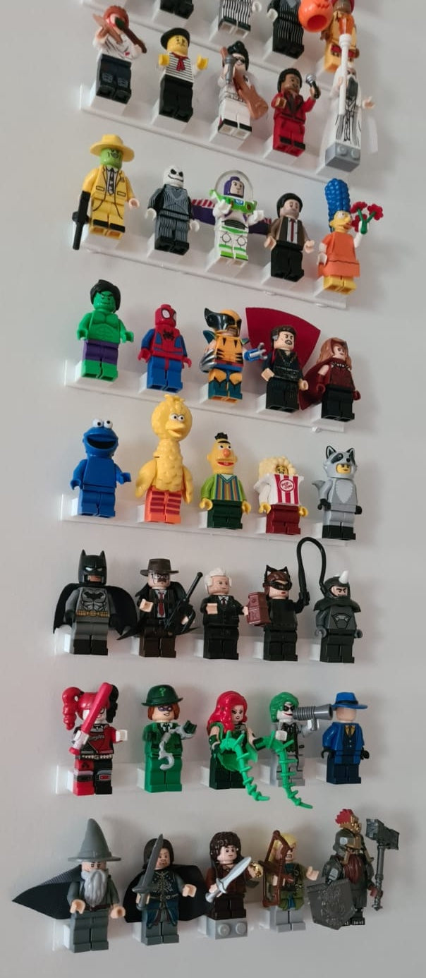 Esposizione di Minifigure Lego - Esposizione elegante delle tue Minifigure