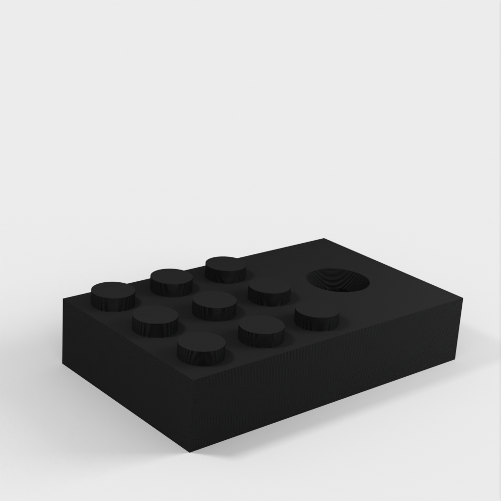 Supporto a parete per telecomando IR Lego