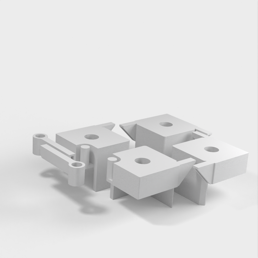 Angoli superiori migliorati per Ikea Lack - Custodia per stampante 3D