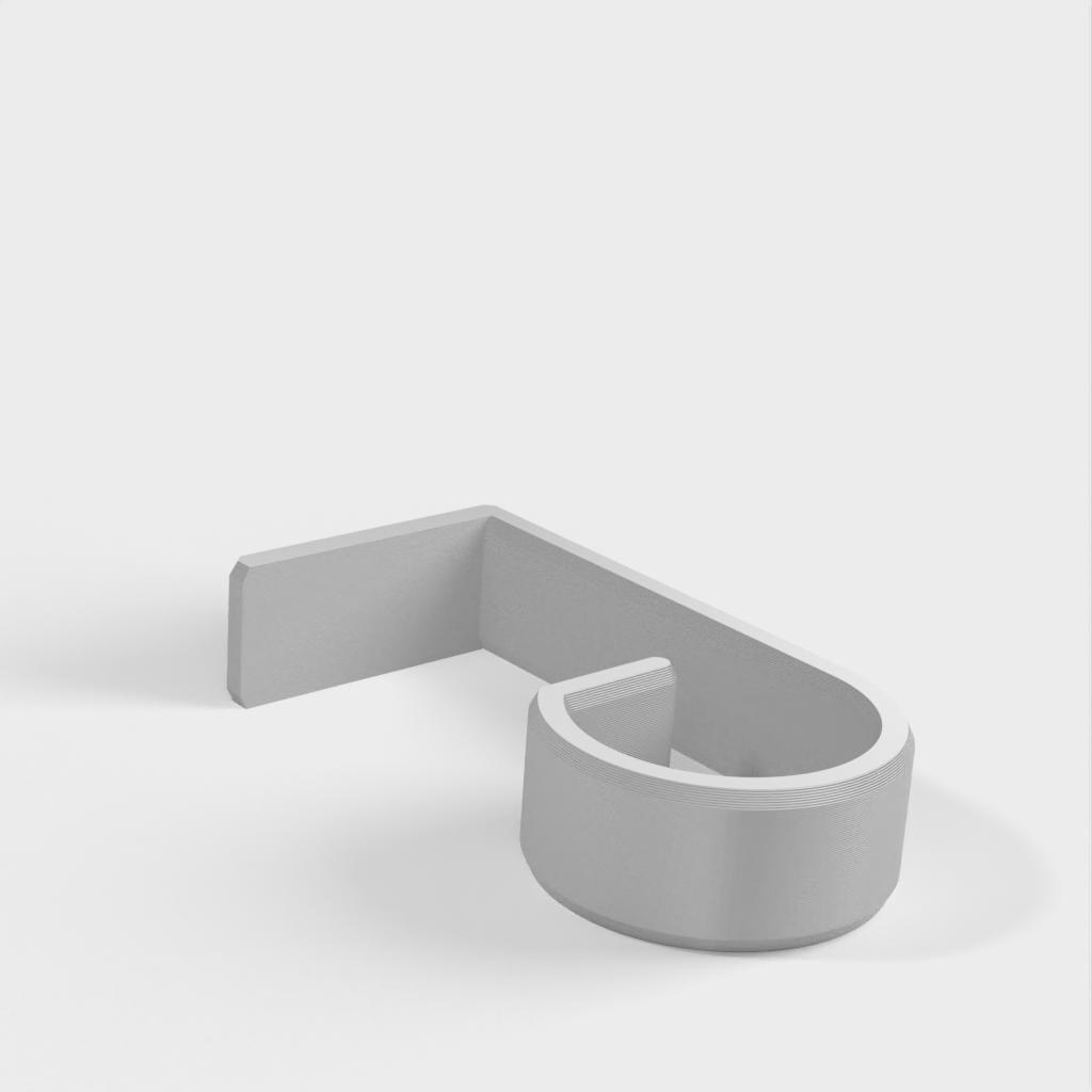 Clip di gestione dei cavi della scrivania per piani di lavoro da 50 mm - Compatibile con Ikea