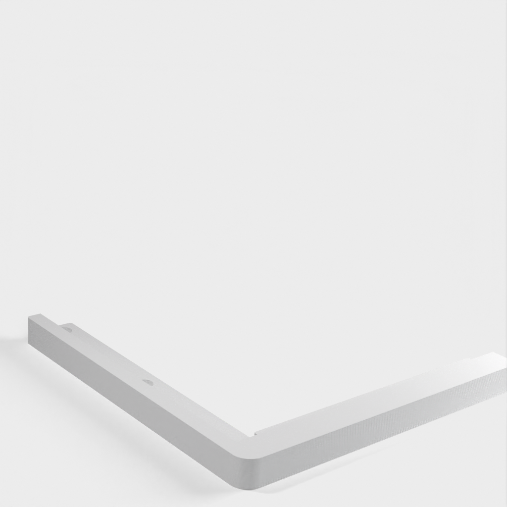 Supporto da parete asimmetrico per iPad con funzione di ricarica e supporto rimovibile