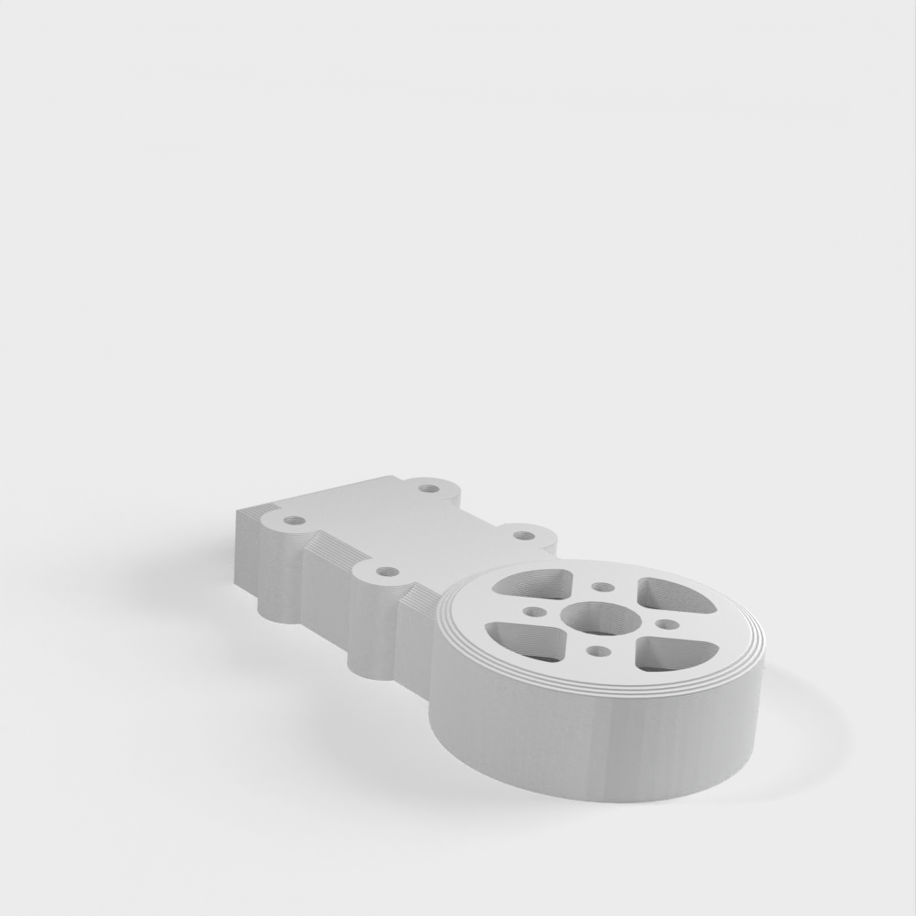Supporto motore per tubo in carbonio 8X 16 mm per droni