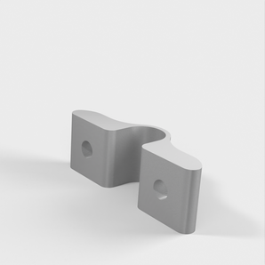 Supporto per cavi stampato in 3D per l'ufficio