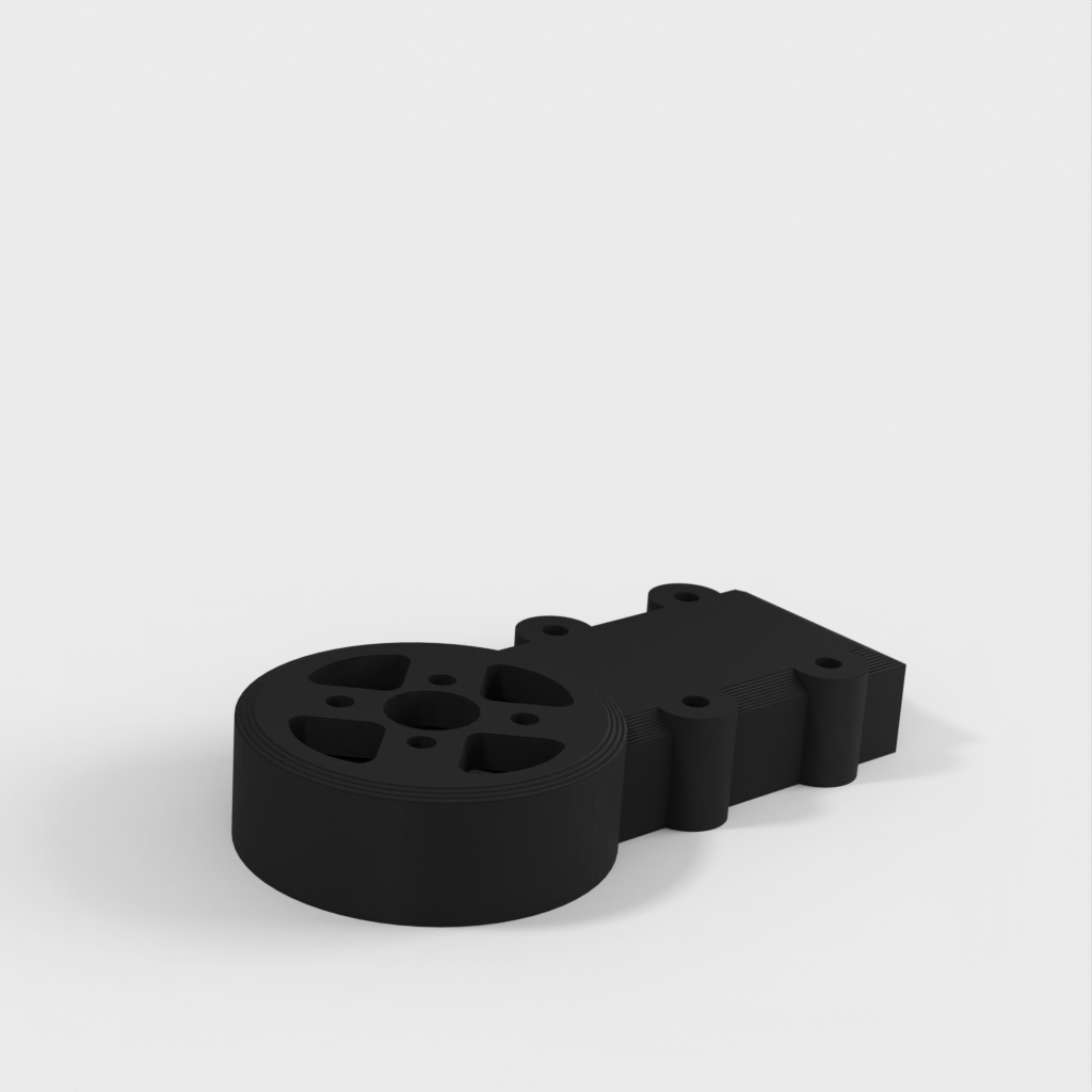 Supporto motore per tubo in carbonio 8X 16 mm per droni