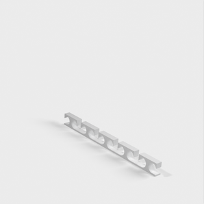 Organizzatore di cavi USB per la scrivania