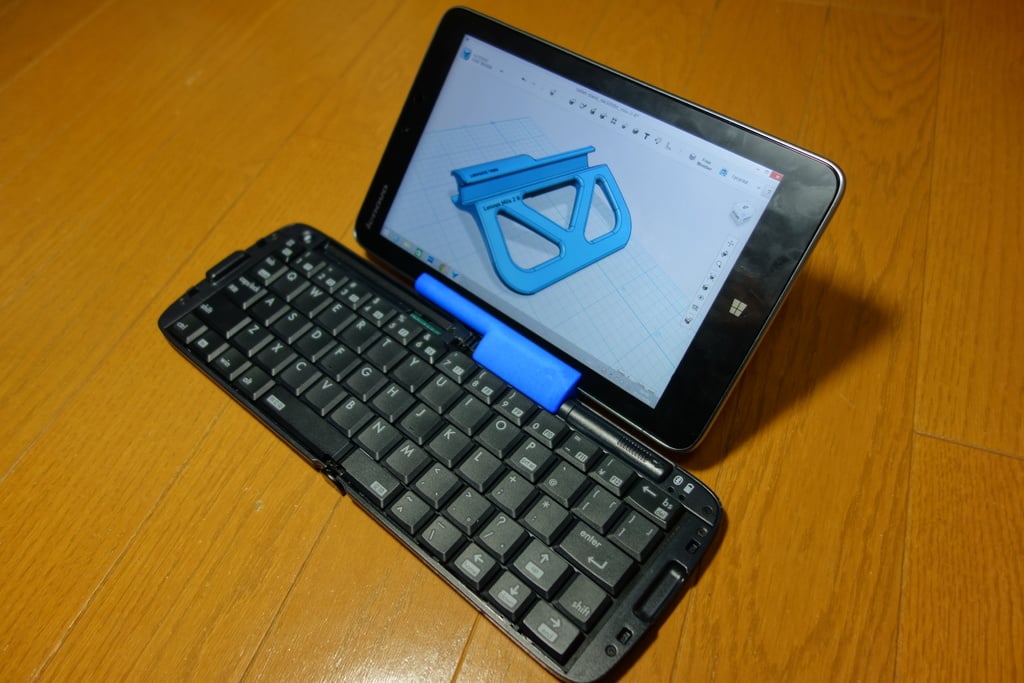 Supporto tablet per tastiera pieghevole RBK-3000BT e Lenovo Miix 2 8/iPad mini Retina