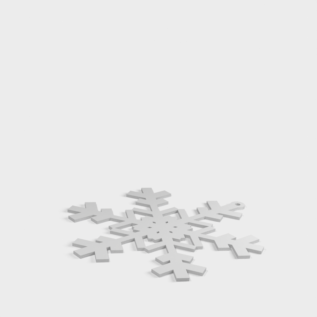 Generatore di fiocchi di neve casuali v11 Ornamenti e orecchini