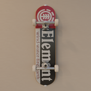 Staffa da parete per skateboard