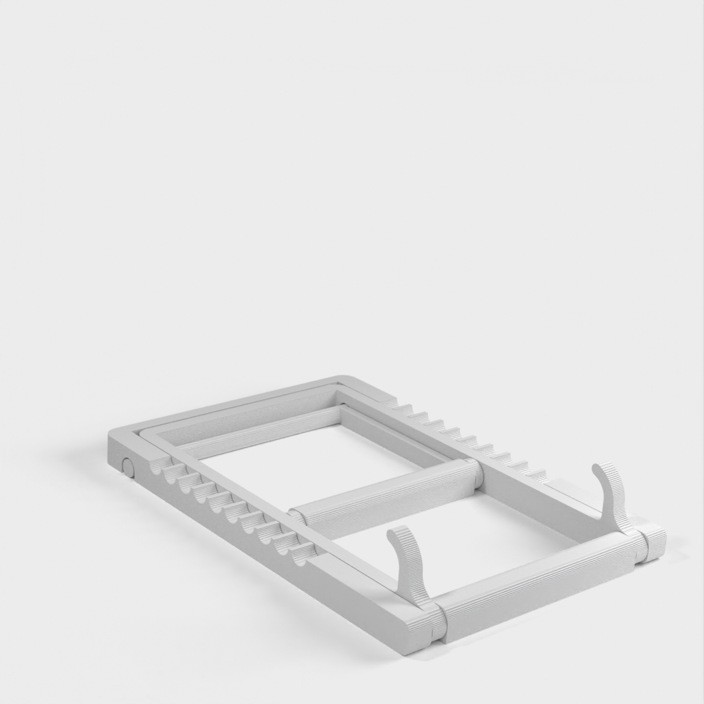 Supporto per tablet ad angolo regolabile con cerniere Print-in-Place