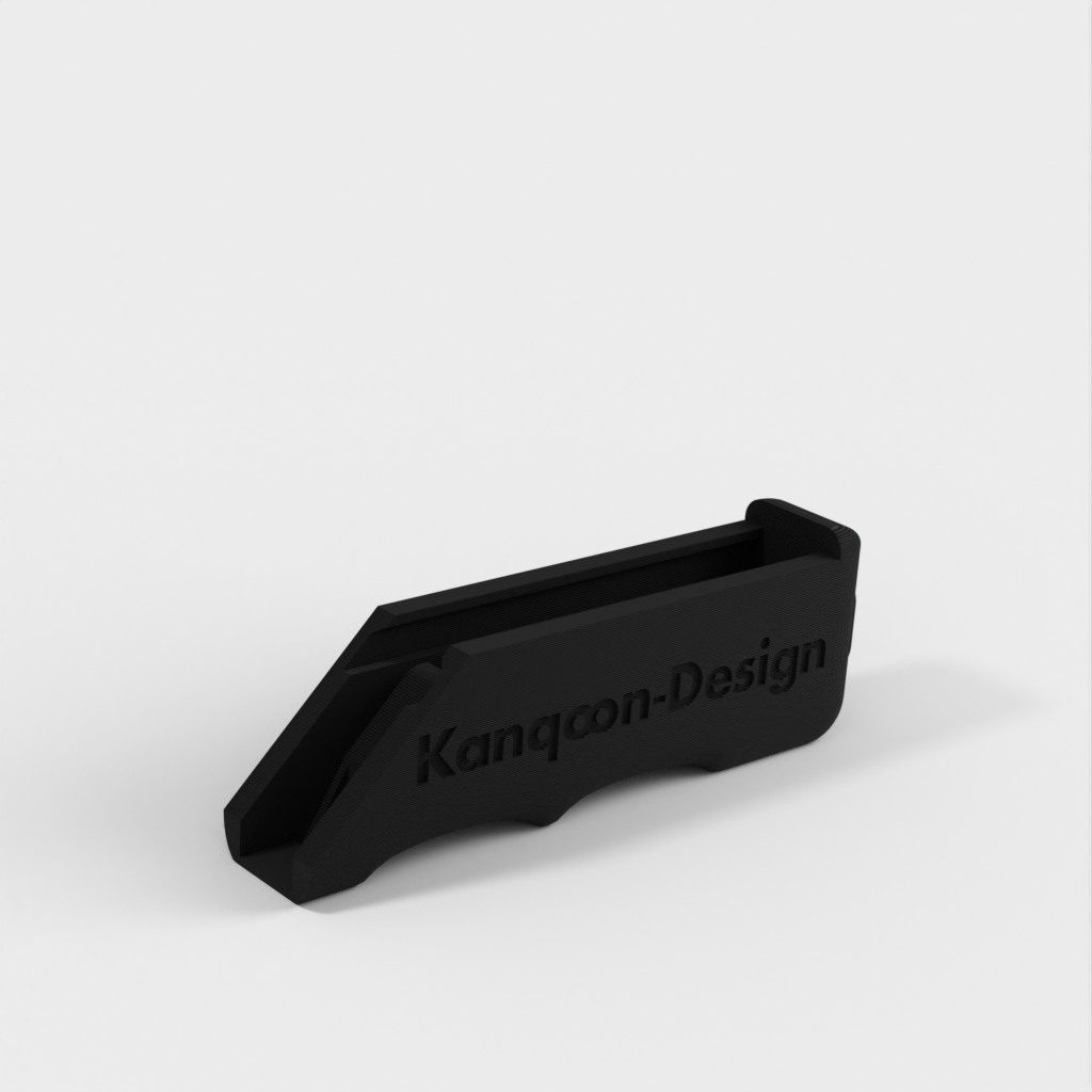 Kanqoon Strumento portachiavi ergonomico anti-taccheggio Corona con coperchio