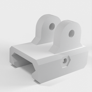 Supporto per bicicletta Picatinny per manubrio da 26 mm