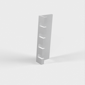 Porta spazzolini davvero semplice per quattro spazzolini