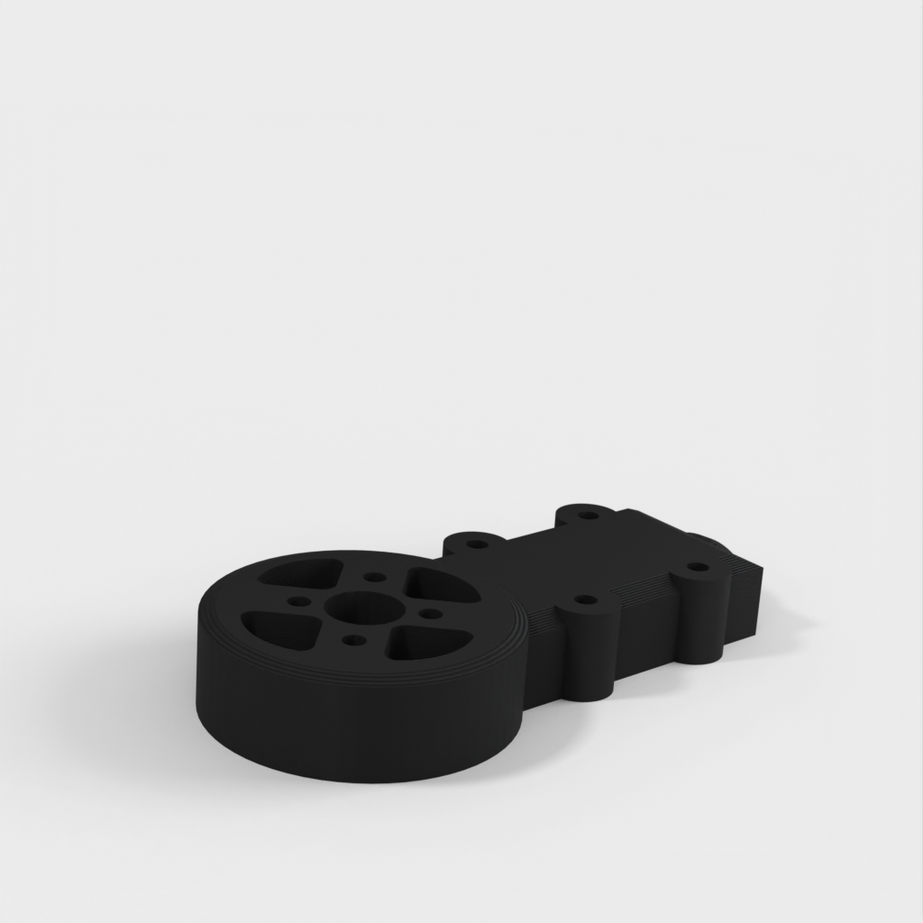 Supporto motore per tubo in carbonio 8X 12 mm per droni