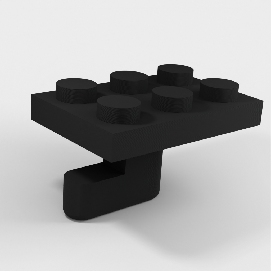 Gancio per chiavi Ikea Skadis e organizer compatibile con Lego