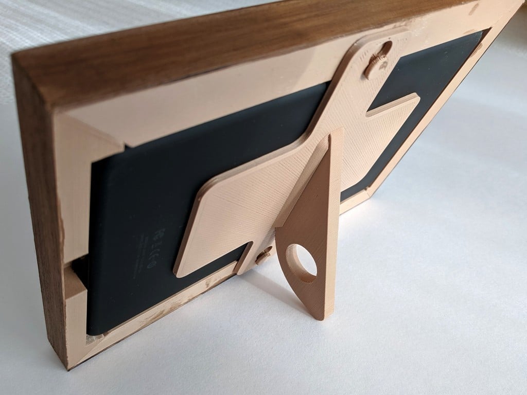 Cornice portafoto in effetto legno per tablet Amazon Fire di prima generazione (2011)