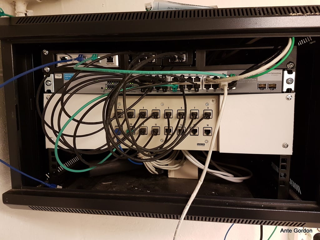 Ubiquiti Unifi USG Staffa di montaggio per rack 19'