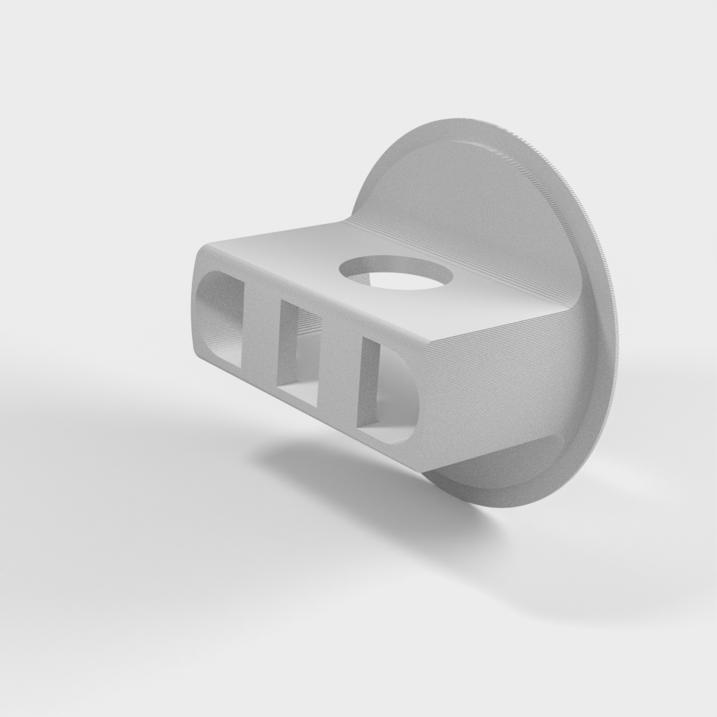 Supporto hub USB con occhiello per scrivania (80 mm / 3,15&quot;)