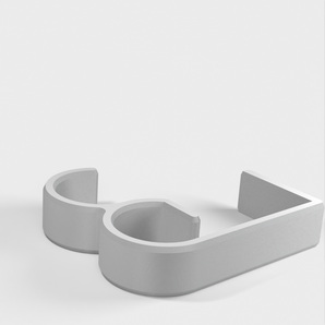 Clip di gestione dei cavi della scrivania per piani di lavoro da 50 mm - Compatibile con Ikea