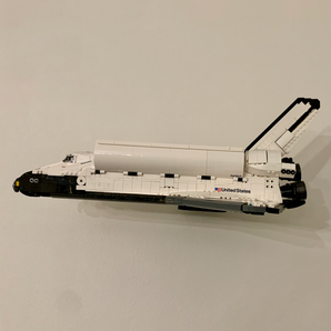 Supporto da parete LEGO Discovery Space Shuttle