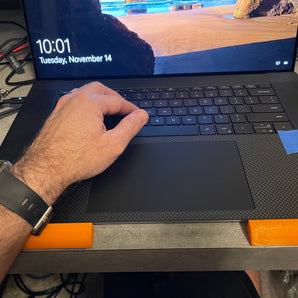 Supporto ergonomico per polsi per tastiera e PC portatile