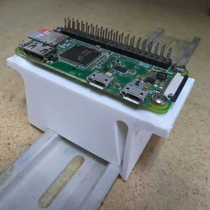 Staffa per guida DIN per Raspberry Pi Zero