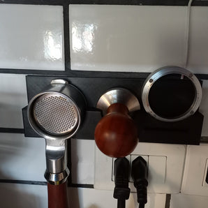 Organizzatore per espresso con portafiltro da 51 mm V2 con spazio per imbuto (diametro esterno 60 mm)