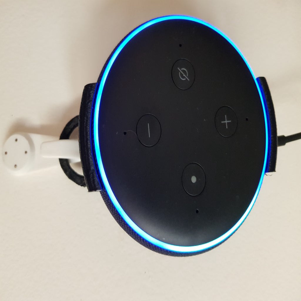 Amazon Alexa Echo Dot 3rd Gen Supporto con anello da appendere