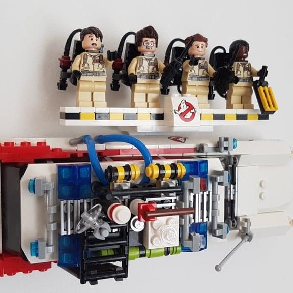 Supporto da parete per Lego Ghostbuster Ecto-1 (21108)