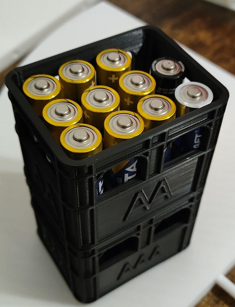 Portabatterie per l'impilamento