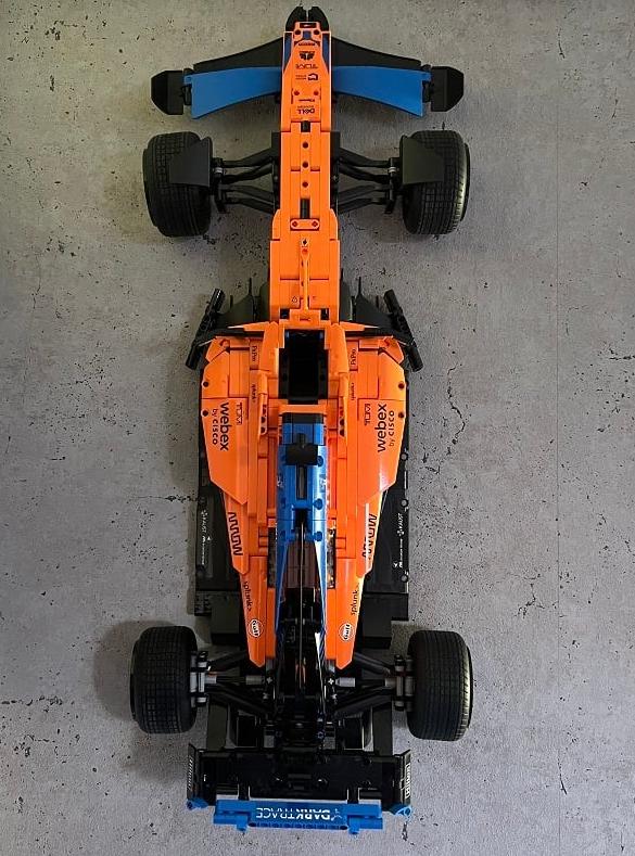 Supporto da parete per auto da corsa LEGO McLaren Formula 1