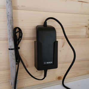 Montaggio a parete caricabatterie Bosch per e-bike