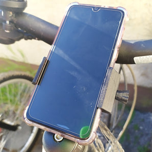 Supporto per telefono robusto e regolabile per mountain bike e bici da strada