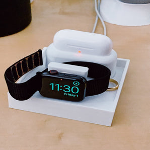 Dock di ricarica per Apple Watch e AirPods Pro