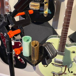 Supporto per chitarra Accessori: EBow e cursori per asta microfono