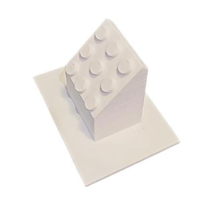 Supporto per macchinine Lego 3X3 a 45 gradi