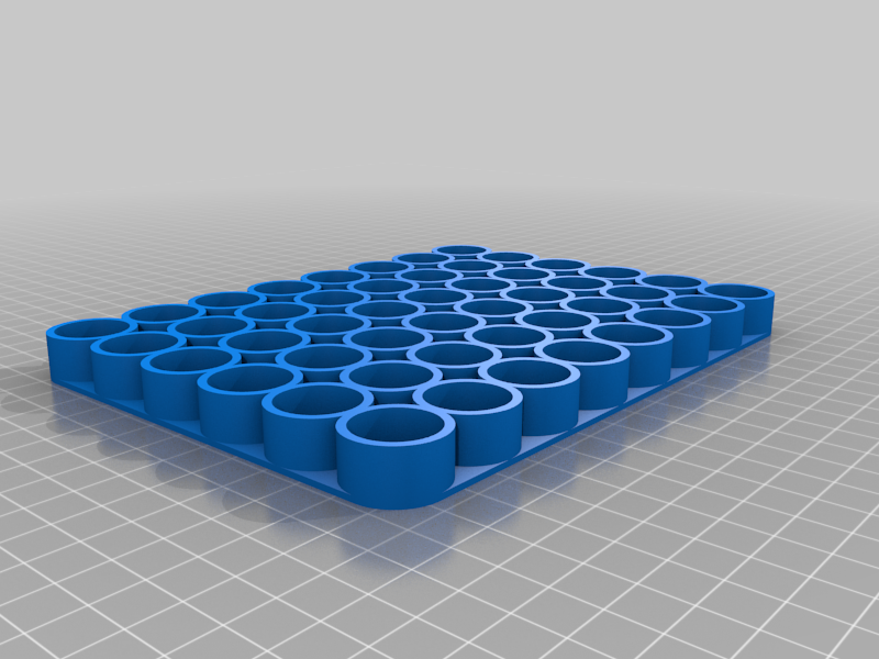 Supporto stampato in 3D per batterie 18650