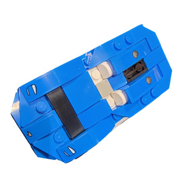 Supporto per macchinine Lego 3X3 a 45 gradi