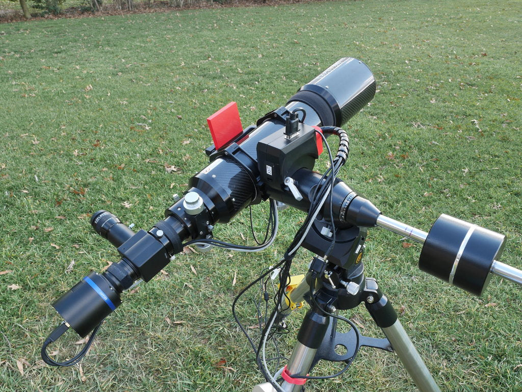 Staffa guida cavo telescopico per GOTO equatoriale ed Explore Scientific EXOS-II