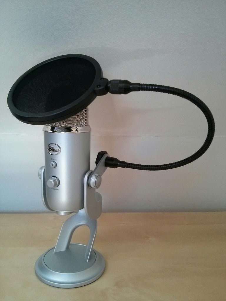 Staffa per filtro anti-pop per microfono Blue Yeti