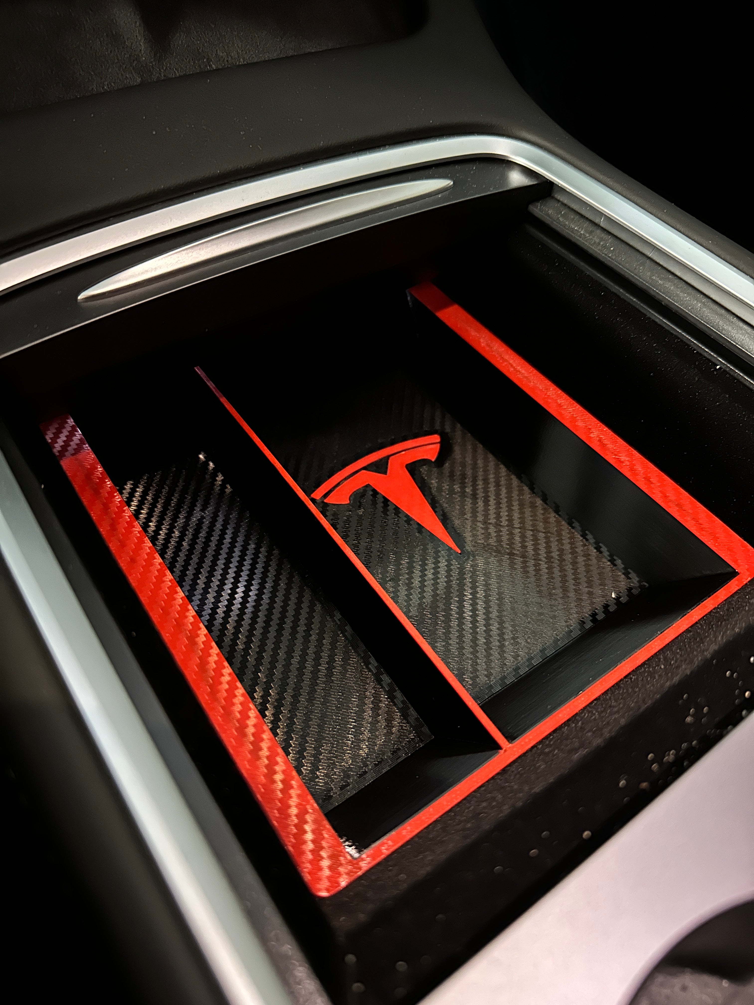 Tesla Model 3 / Y Cassetto della console a partire dai modelli 2021