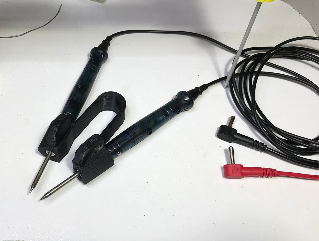 Presa per saldatore USB doppia SMD di Geoff per attività di dissaldatura e montaggio superficiale - Mk3