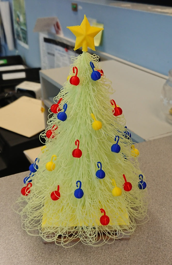 Ornamenti per albero di Natale con stampa EZ con stella