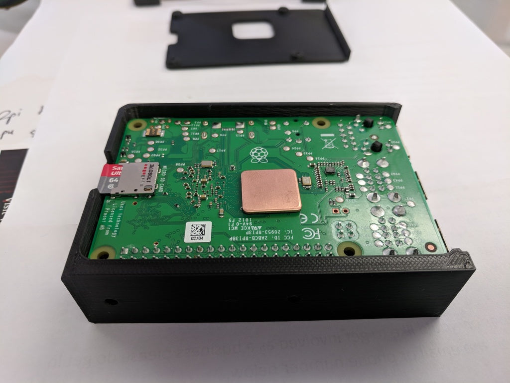 Raspberry Pi 3B+ Contenitore con dissipatore di calore per Prusa mk3