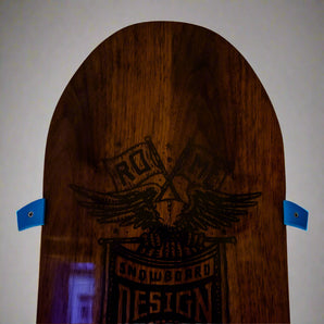 Supporto a parete verticale per snowboard (4 pezzi)