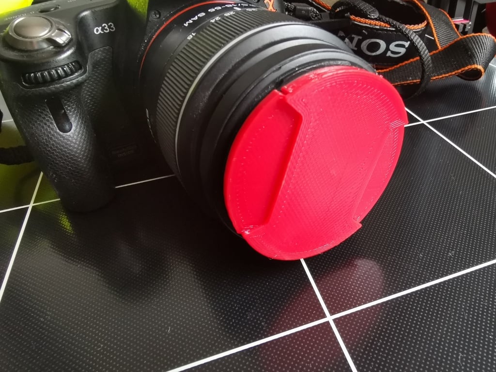 Copriobiettivo per fotocamera da 55 mm senza funzioni di supporto